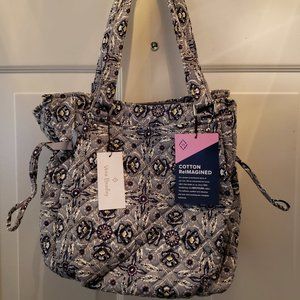 NWT- Vera Bradley Cotton Glenna Satchel Purse-With DISCOUNTED SHIPPING!